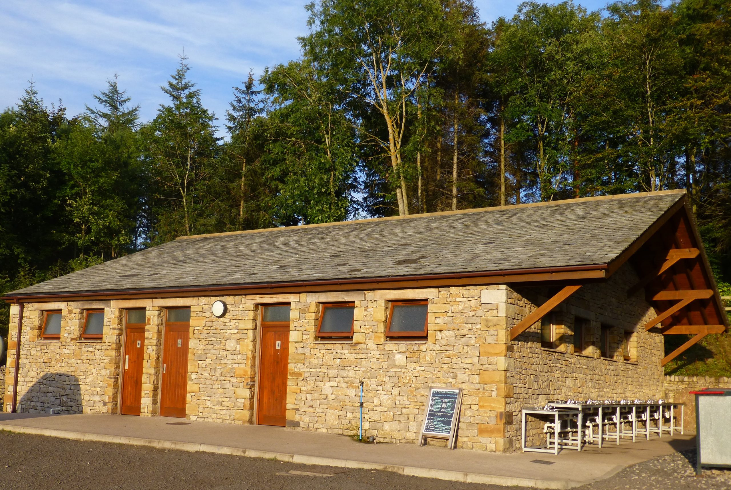 Toilet block Sandall field