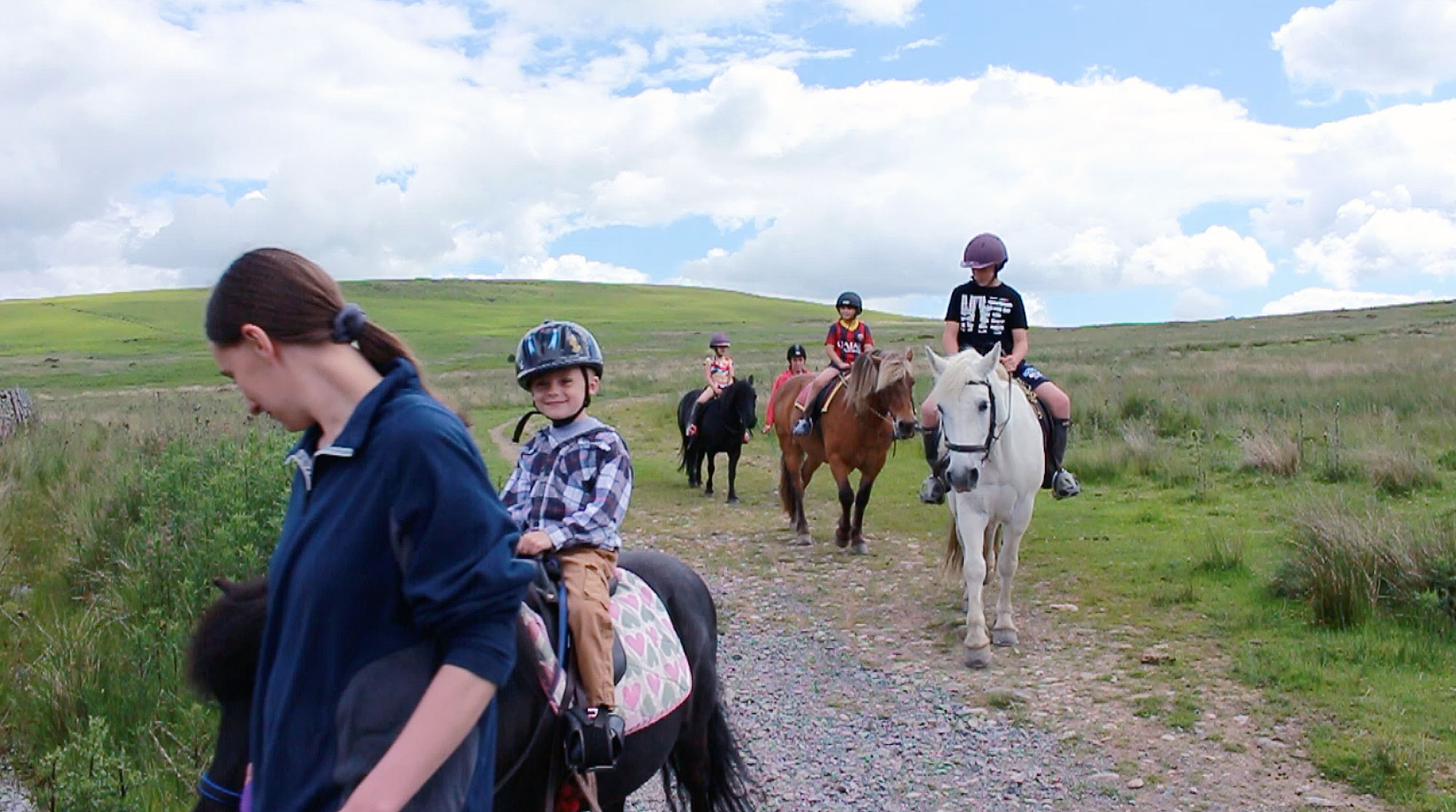 Pony trekking Ullswaster