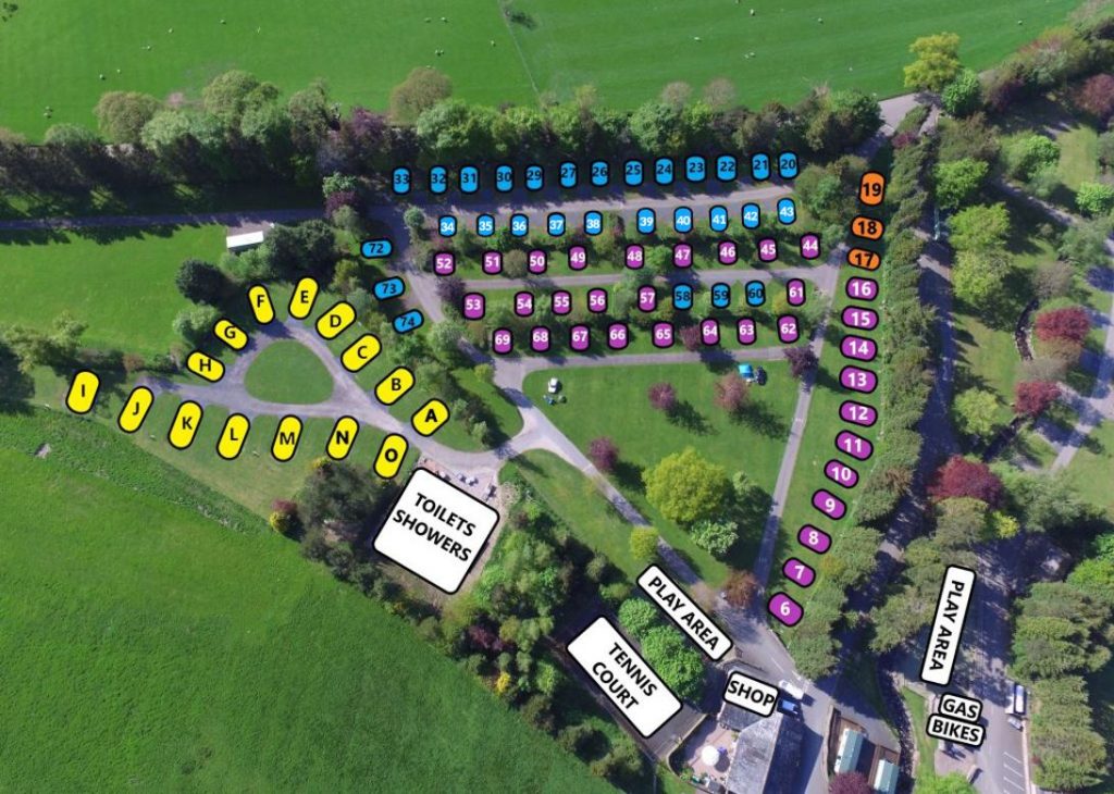 Lake District Campsite