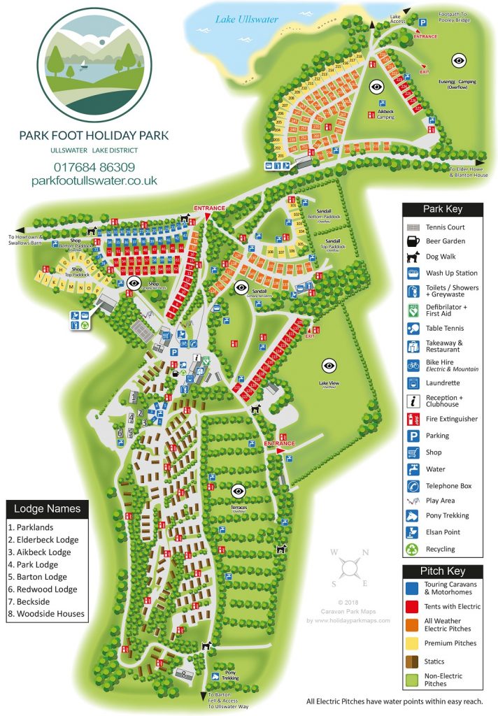 Lake District Campsite