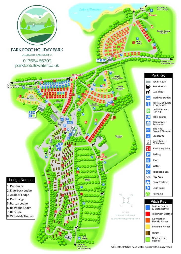 Lake District Campsite