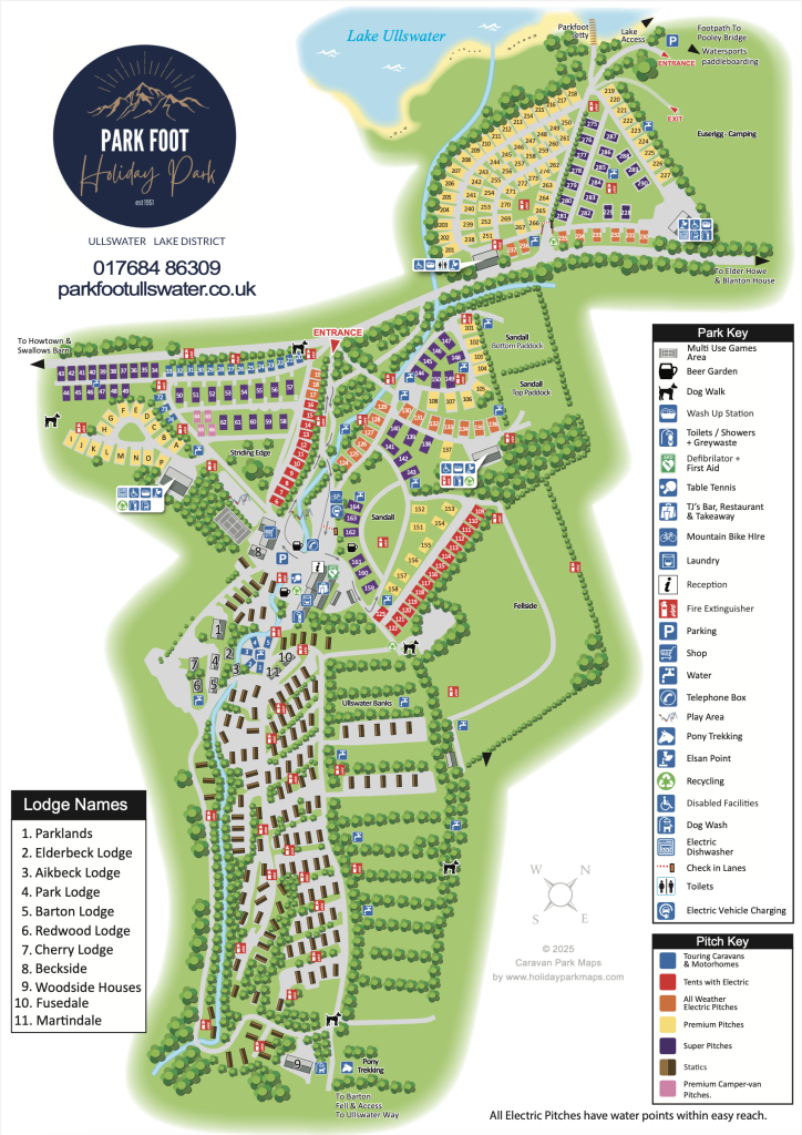 Lake District Campsite